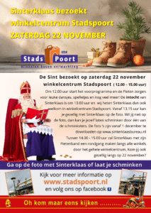 sinterklaas in de stadspoort in 2025