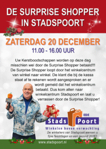 20 december surprise shopper op de stadspoort