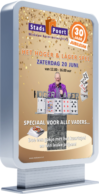 Vaderdagactie Winkelcentrum Stadspoort