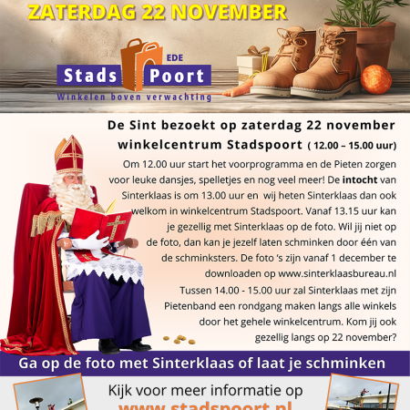 sinterklaas in de stadspoort in 2025